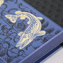 Подарочный набор "Окунёвый" с книгой "Большая книга русской рыбалки" и фигурки окуня